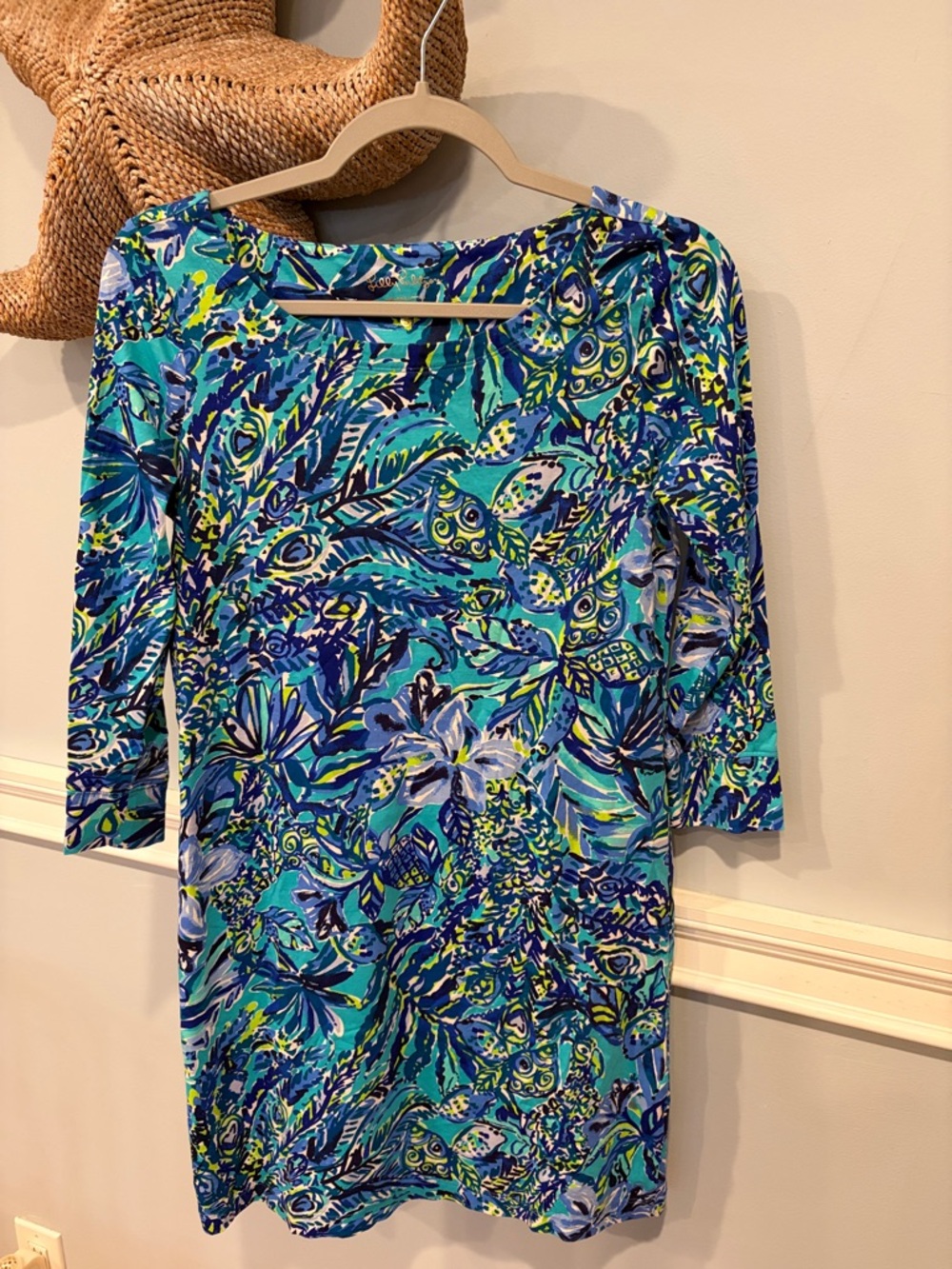 Lilly Pulitzer Hollee Dress Sneak A Beak Cut out Dress Size‎ small